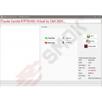 TY0011 Toyota Corolla Virtual R7F701401 by CAN 2024