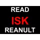 READ ISK Renault